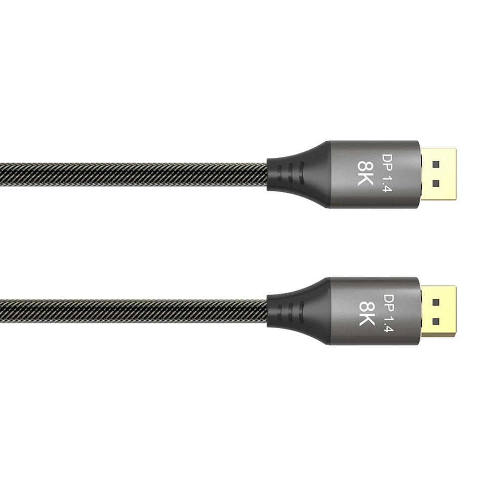 Кабель DisplayPort 8K кабель 1 4 DP к поддержка @ 60HZ 4K 120HZ Ycbcr 4:4:4 eARC HDCP CEC EDID скорость