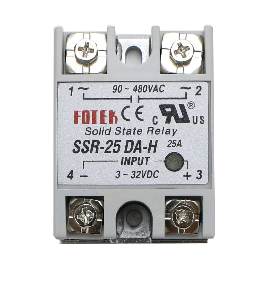 Твердотельное реле SSR-25VA SSR-25DA 1SSR-25DD SSR-25AA SSR-25AA-H AC Rele источник питания |