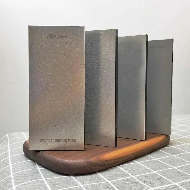 Алмазная точилка для ножей 80-3000 система заточки Алмазный точильный камень