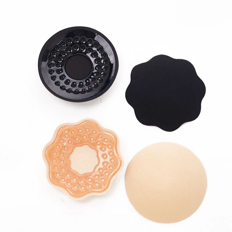 2 пары женские невидимые накладки на грудь наклейки многоразовые самоклеящиеся