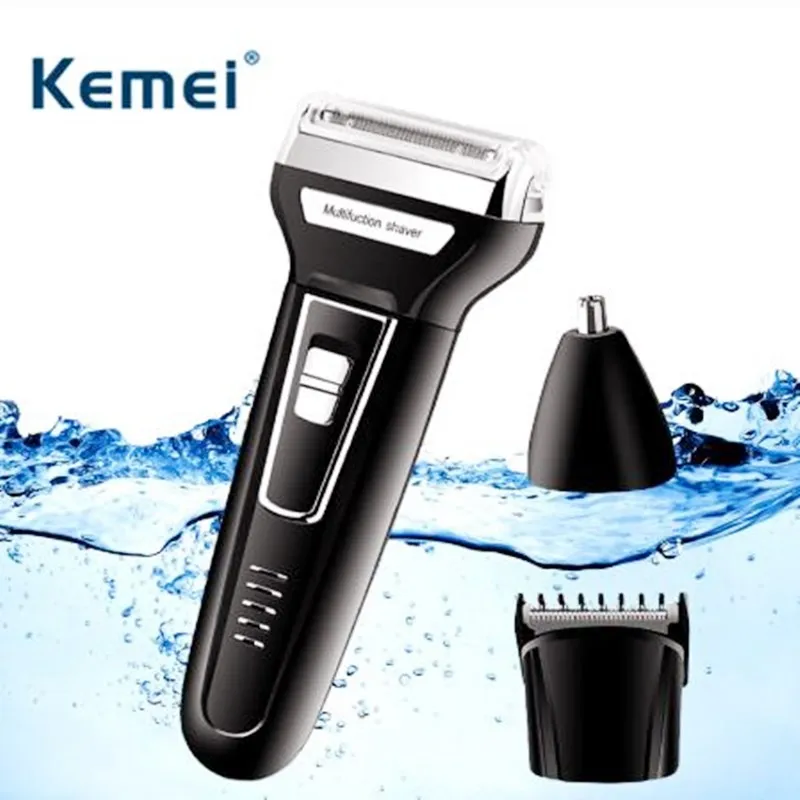 Reciprocating Electric Shaver 3 in 1 Washable Razor Beard Trimmer Floating Twin Blade Heads Rechargeable Men Shaving Machine 45D | Бытовая