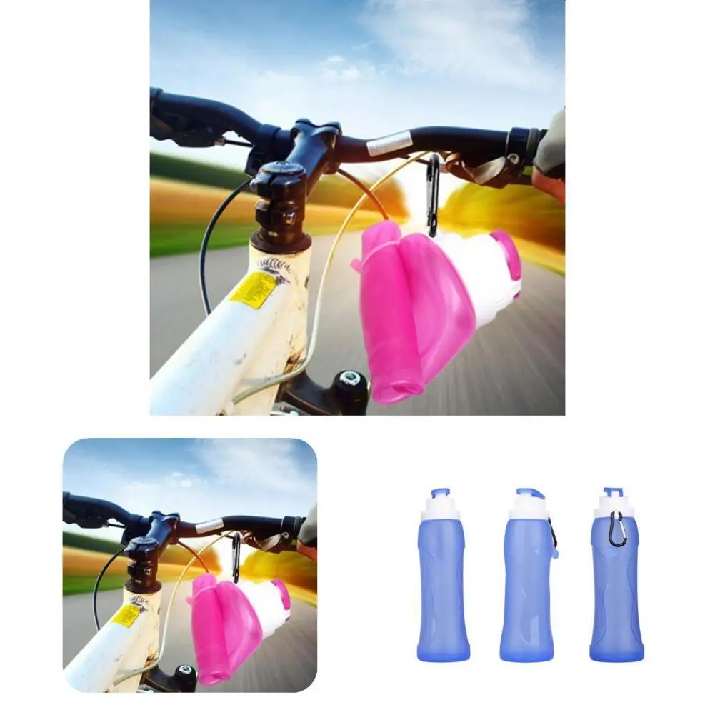 

Food Grade Material Reliable Outdoor Hiking Travel Expandable Drinking Bottle for Running