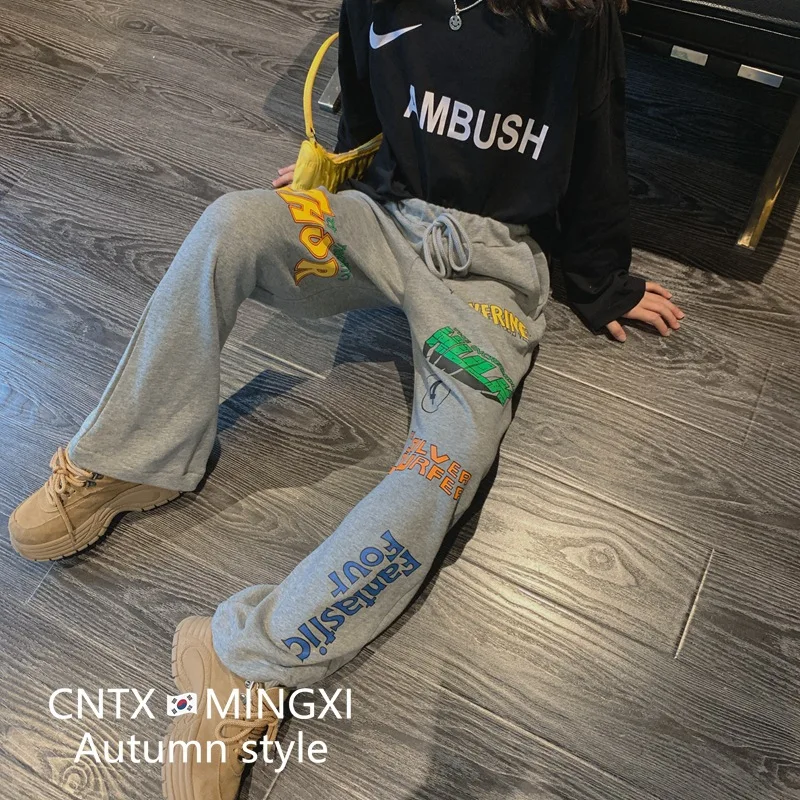 Детская одежда осень 2020 новые детские трикотажные штаны повседневные брюки для