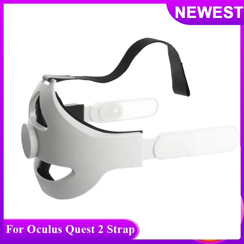 

NEW Adjustable Head Strap For Oculus Quest 2 VR Headset Straps Ergonomic Virtual Reality Gaming Accessories Smart Headband Skin