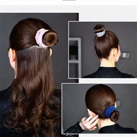 fashion hair accessories elastic rubber band bobbles hair bands 3 thick fashion ponytail