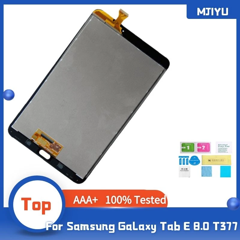 

ЖК-дисплей с сенсорным экраном и дигитайзером в сборе для Samsung Galaxy Tab E 10. 0 T3777 T377, ЖК-дисплей 8,0 дюйма