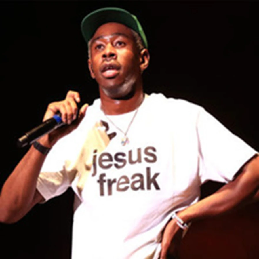 

New Jesus Freak Golf Wang Tyler The Creator Hip Hop Cherry Bomb Skate Tshirt Men Women Casual Tee Short Sleeve Mens T Shirts