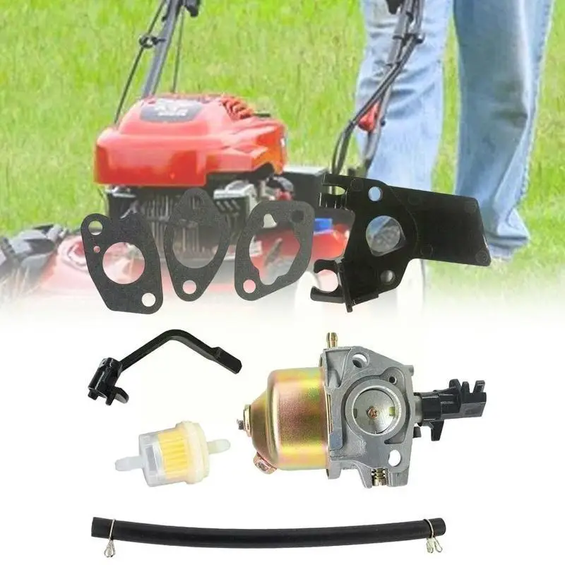 

Carburetor with Spacers Kit For Ryobi RLM140SP Lawn Carburetor Parts 5131016867 Chainsaw Fuel Mower Engine Filter G6U9