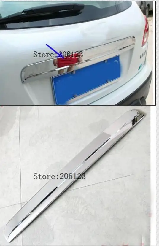 Стальная крышка багажника сзади дверные ручки Накладка для NISSAN QASHQAI 2008 2009 2010 2011