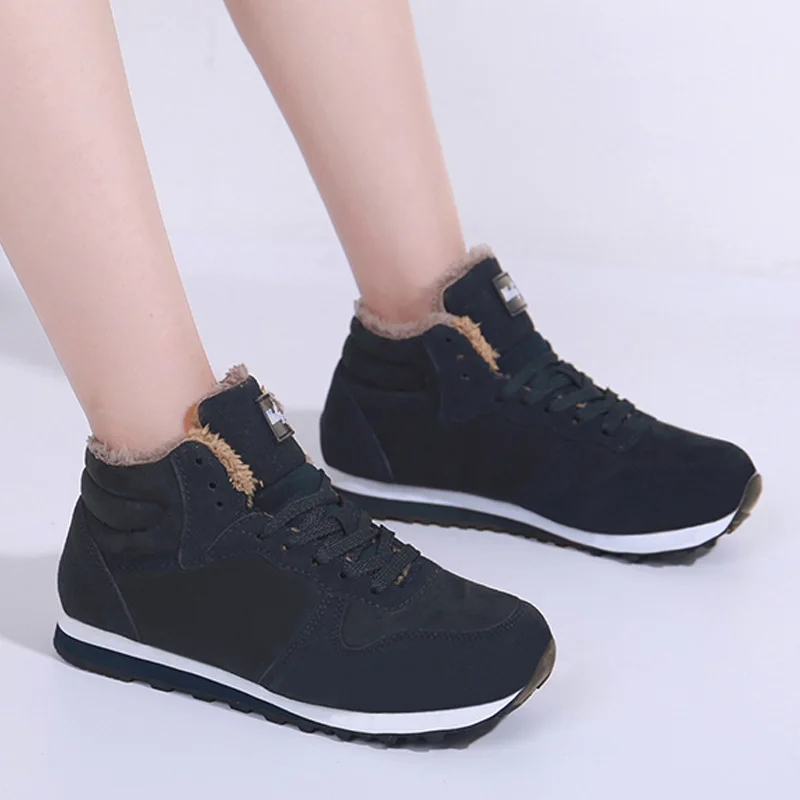 Зимние сапоги Модные женские ботильоны новые дизайнерские ботинки зимние в