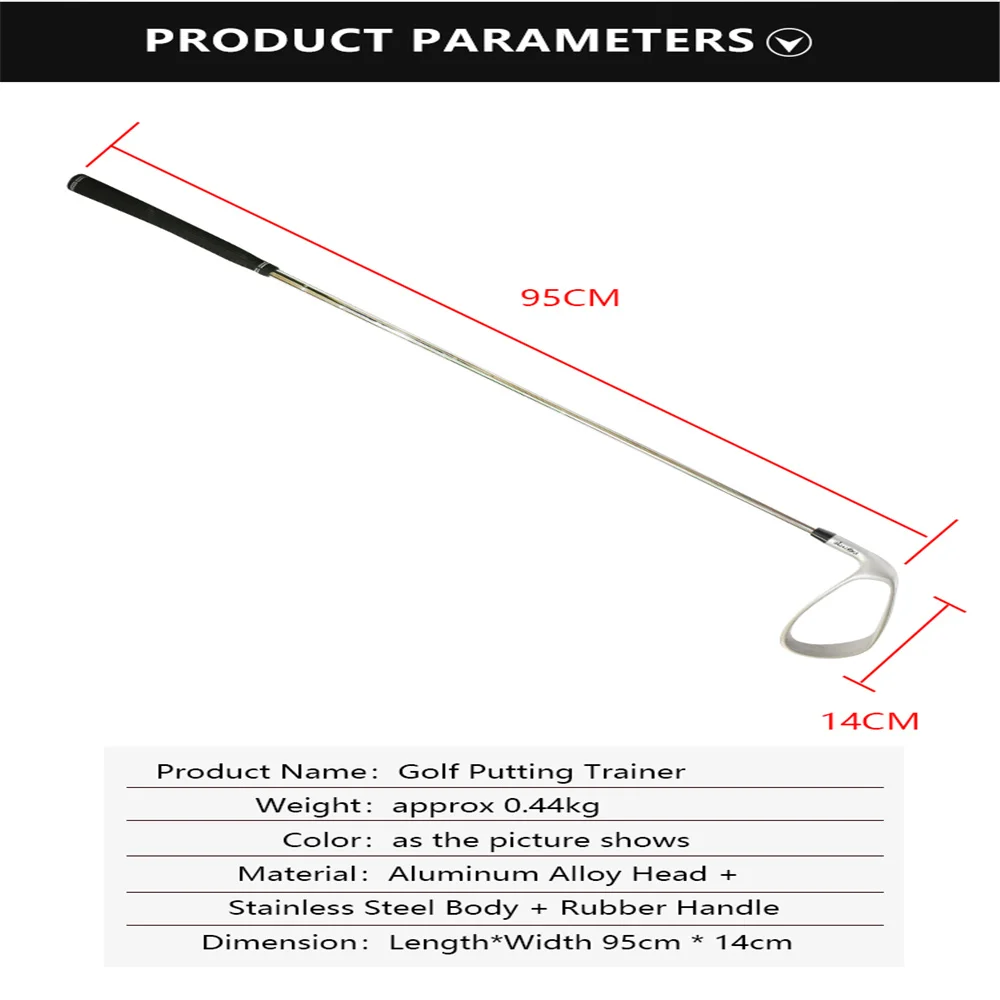 

Golf Improve Swing Skills Improve Errors Auxiliary Golf Scraper Swing Trainer Sports Practice Supplies Indoor and Outdoor Use