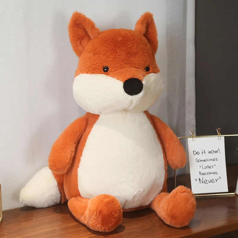 

Cute Plush Foxes Toys Soft Stuffed Animal Fox Plush Toys Baby Kids Accompany Sleeping Doll Birthday Gifts For Children Girls
