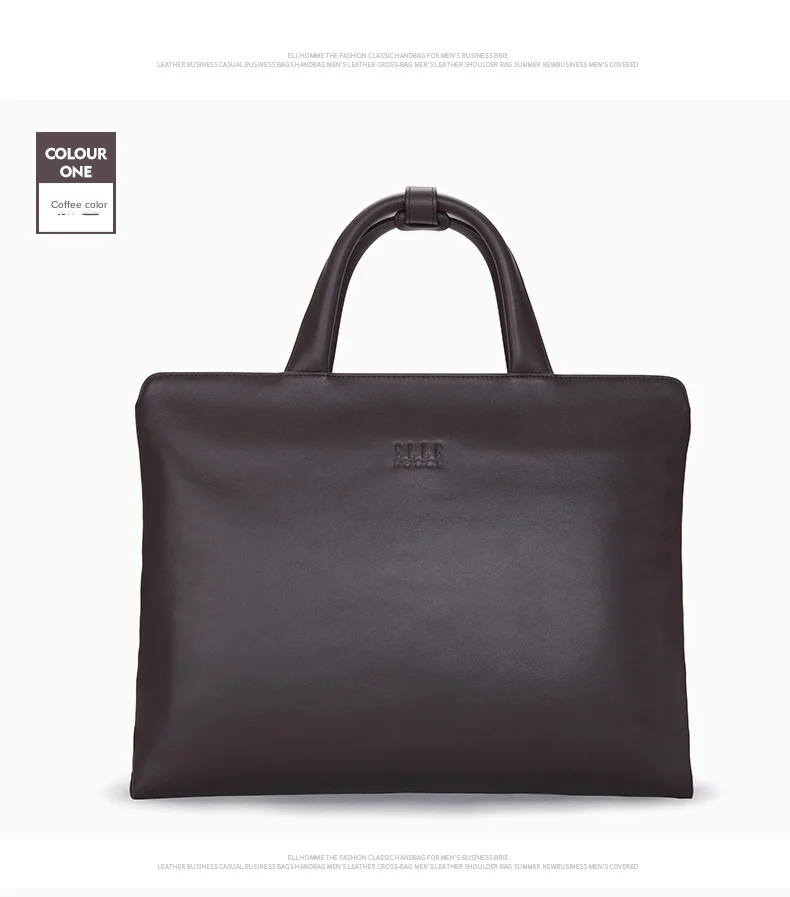 

Leather Men's bag handbag men's business briefcase