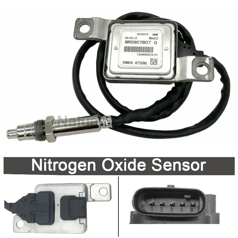 

Genuine Nitrogen Oxide Nox Sensor For Audi Q5 A8 5WK96728B 5WK9 6728B 8R0907807G 8R0 907 807 G 8R0907807Q 8R0 907 807 Q
