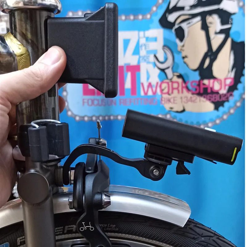 Подставка для велосипедного фонаря складного велосипеда 14 16 20 подходит CATEYE GaCIROn