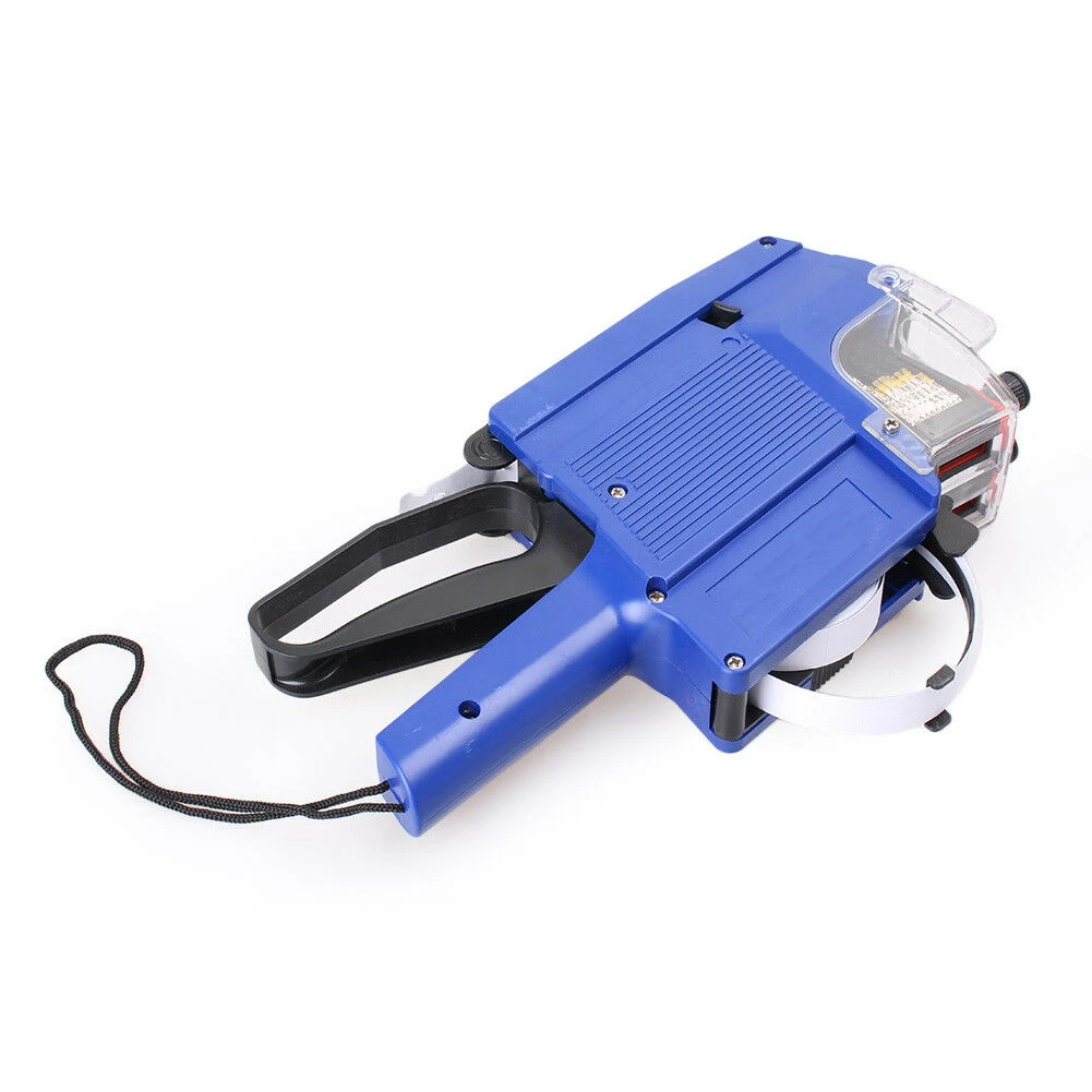 1* Plastic Blue For MX-6600 Saguan 10 Bit 2 Double Line Price Label Tag Machine