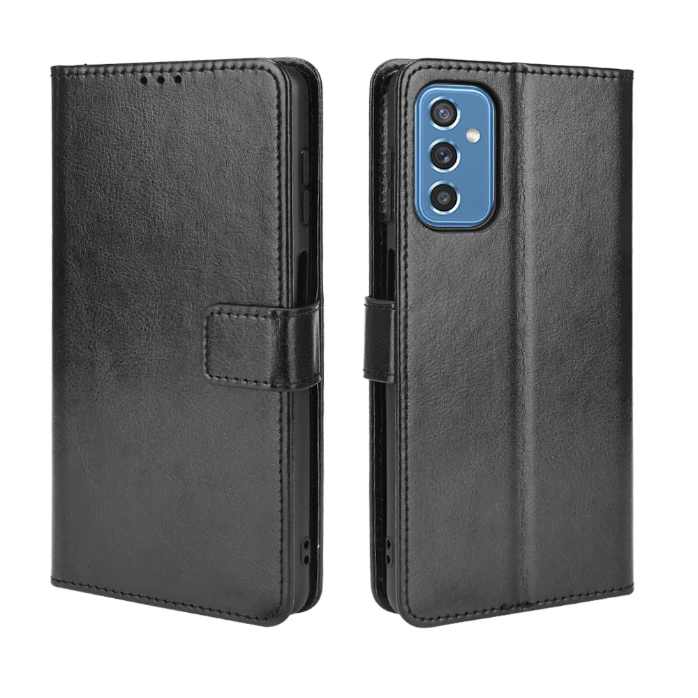 

Чехол для Galaxy M52, Премиум чехол из искусственной кожи, задняя крышка, флип-чехол, чехол для Samsung Galaxy M52, искусственная кожа