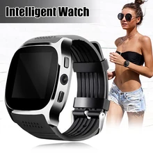 T8 Bluetooth-compatible Smart Watch with SIMslot for Android Smart Phone Compatible New Arrival Smart wearable mens sports