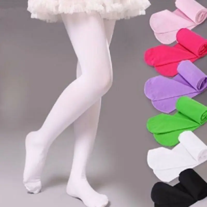 Pudcoco 2020 Brand New Baby Girl Kids Sweet Hosiery Pantyhose Ballet Dance Stocking Footed Tights |