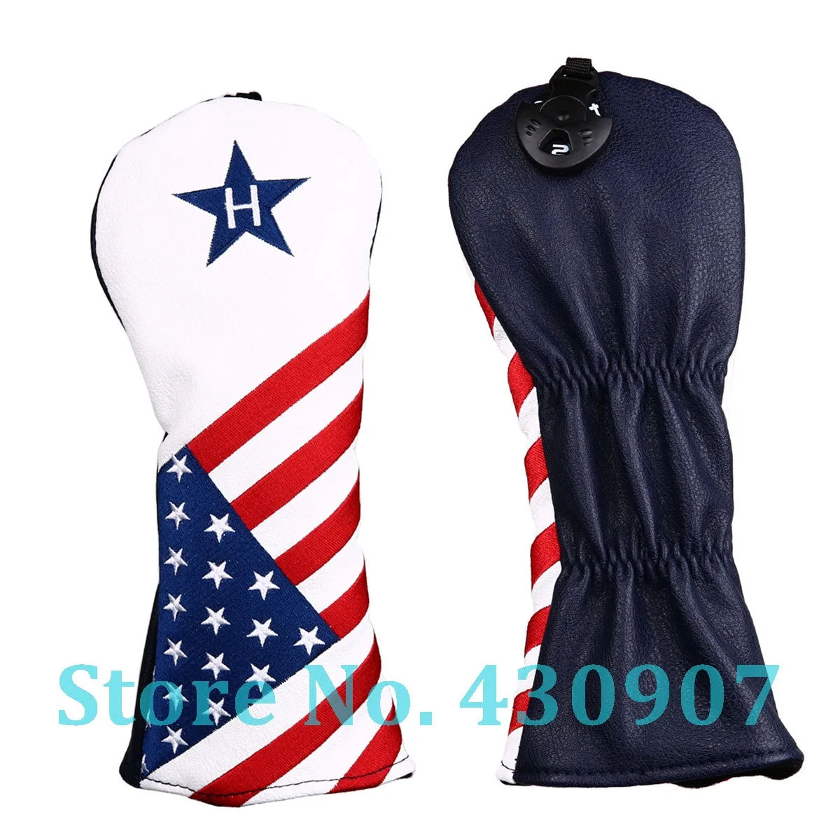 США Звезда деревянная крышка для гольф водителя фарватера гибридная UT FW Крышка 1 3