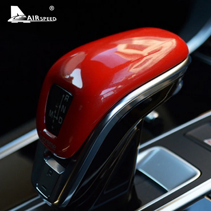 

AIRSPEED ABS для Porsche Panamera 971 2017 2018 аксессуары для украшения интерьера автомобильная ручка переключения передач крышка отделка автомобильный Ста...