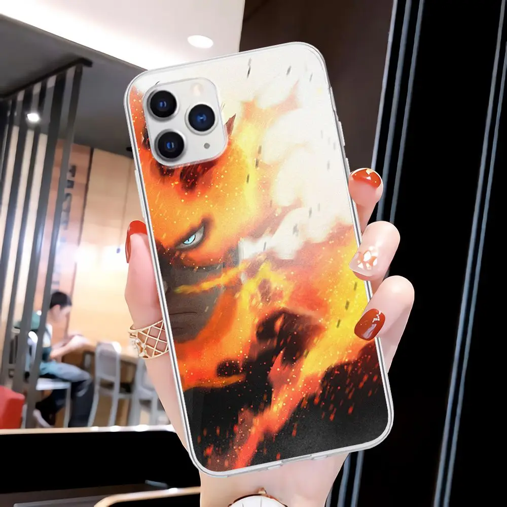 

My Hero Academia Cool Transparent Cell Phone Case Clear Cover For Samsung Galaxy A21S A71 S8 S9 S10 Plus Lite S20 Note 20 Ultra