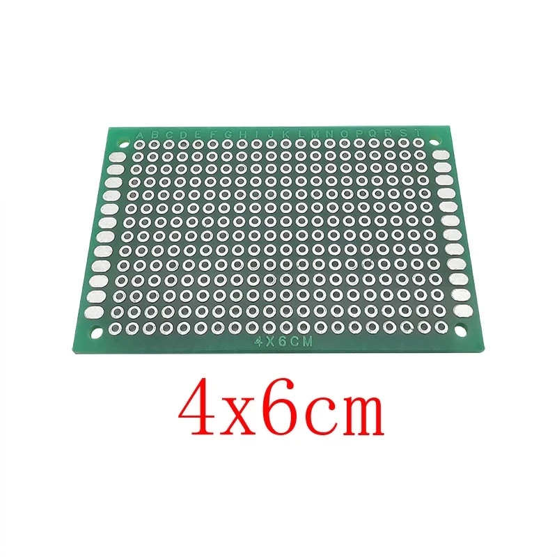 Двухсторонняя печатная плата прототипа печатной платы 2x8 3x7 4x6 5x7 6x8 7x9cm DIY