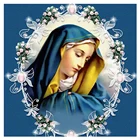 Алмазная мозаика, полная дрель, квадратная икона, религиозная живопись, Дева Мария, вышивка стразами, религиозная живопись