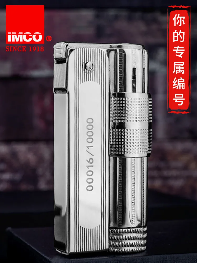 Новинка (от 1918 до 2018) IMCO Flint бензиновая Зажигалка 100-летие ностальгическая серия
