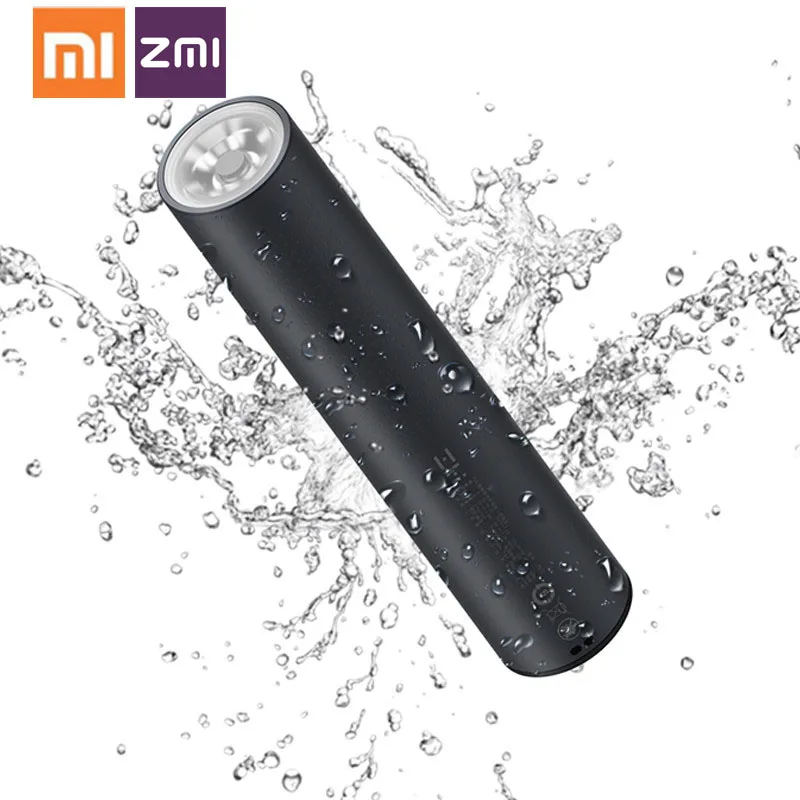 Xiaomi ZMI светодиодный фонарик с поддержкой usb зарядки для iphone samsung huawei 5000 мА/ч портативные фонарики фонарь
