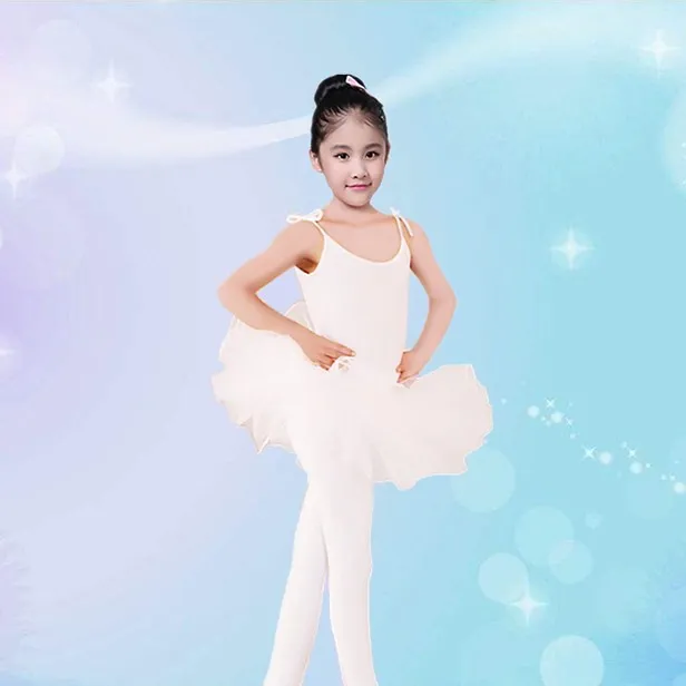 Балетный костюм танцевальное платье костюмы Leotards 7 цветов одежда для девочек