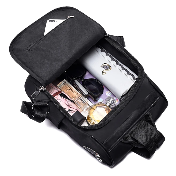 mochila oxford pano bolsa de ombro tendência