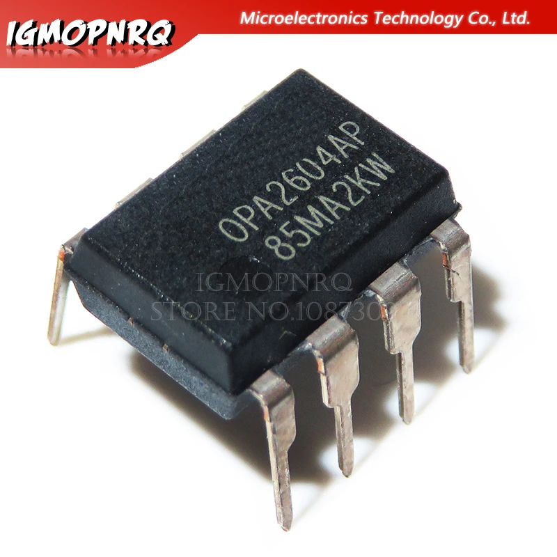 5 шт. OPA2604AP OPA2604 OPA2604A DIP-8 прецизионные усилители двойной FET-вход низкий уровень искажений