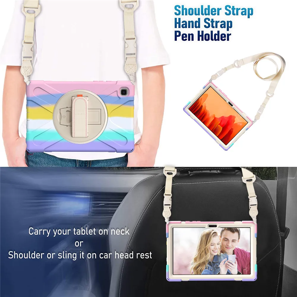 

Baby Safe Armor Case for Samsung Galaxy Tab A7 10.4 2020 SM-T500 SM-T505 Shockproof Tablet Cover for Tab A 8.0 10.1 2019 T515