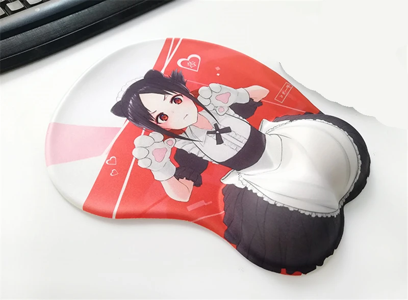 1 шт. 3D-коврик для мыши с рисунком аниме Kaguya Sama: Love Is War Fujiwara Chika мужчин и женщин |