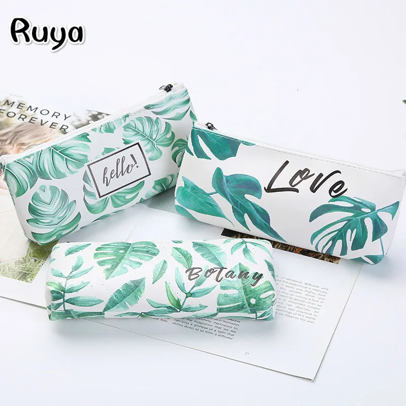 

1 шт. милый подарок с черепахой листьями, школьный пенал, пенал, сумка, принадлежности, канцелярские товары, чехол для школы, etui bague