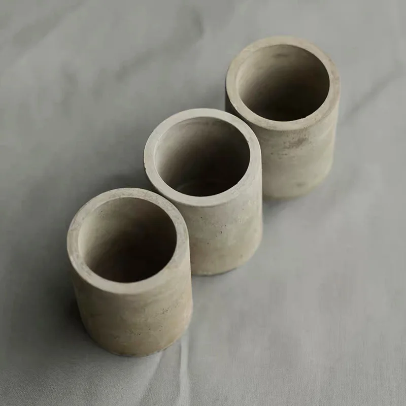 Силиконовая форма для бетона плантатора суккулентов круглая квадратная горшка