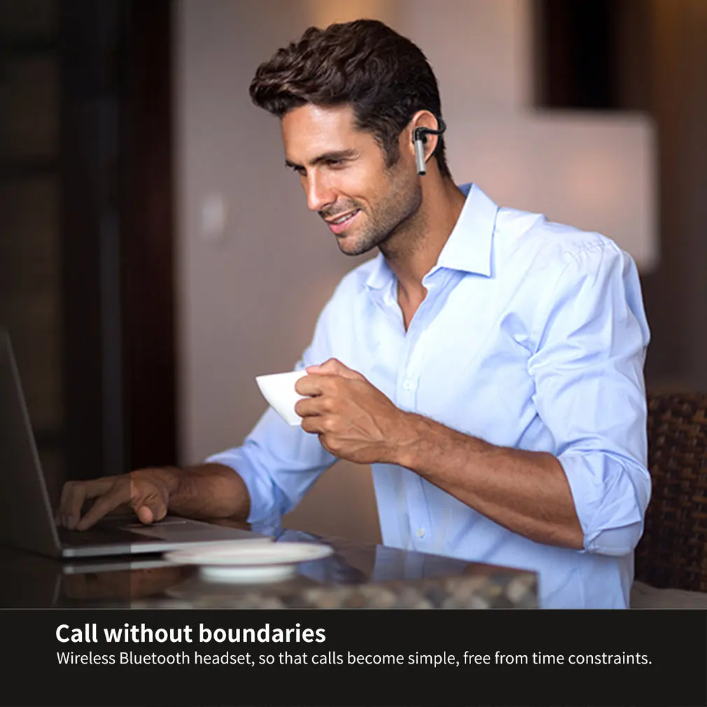 LESHP гарнитура беспроводная Bluetooth 4 1 наушники HD стерео Handsfree автомобильные