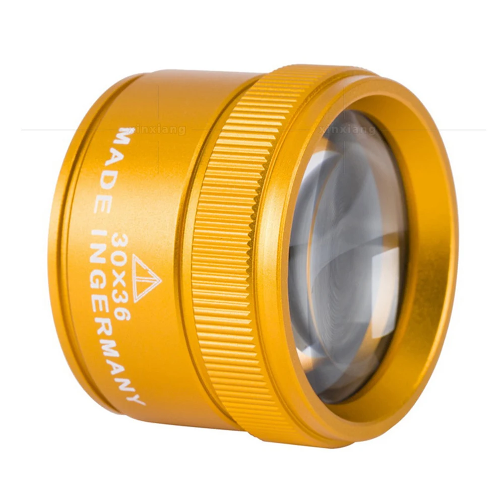 Увеличительное стекло Hd 30x36 мм оптическое линза лупа миниатюрная Карманная Лупа