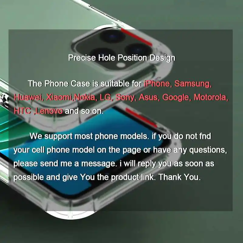 

Shockproof Transparent Soft Case For Xiaomi Redmi K30 Pro K20 8 8a 7 7a Phone Case Cover