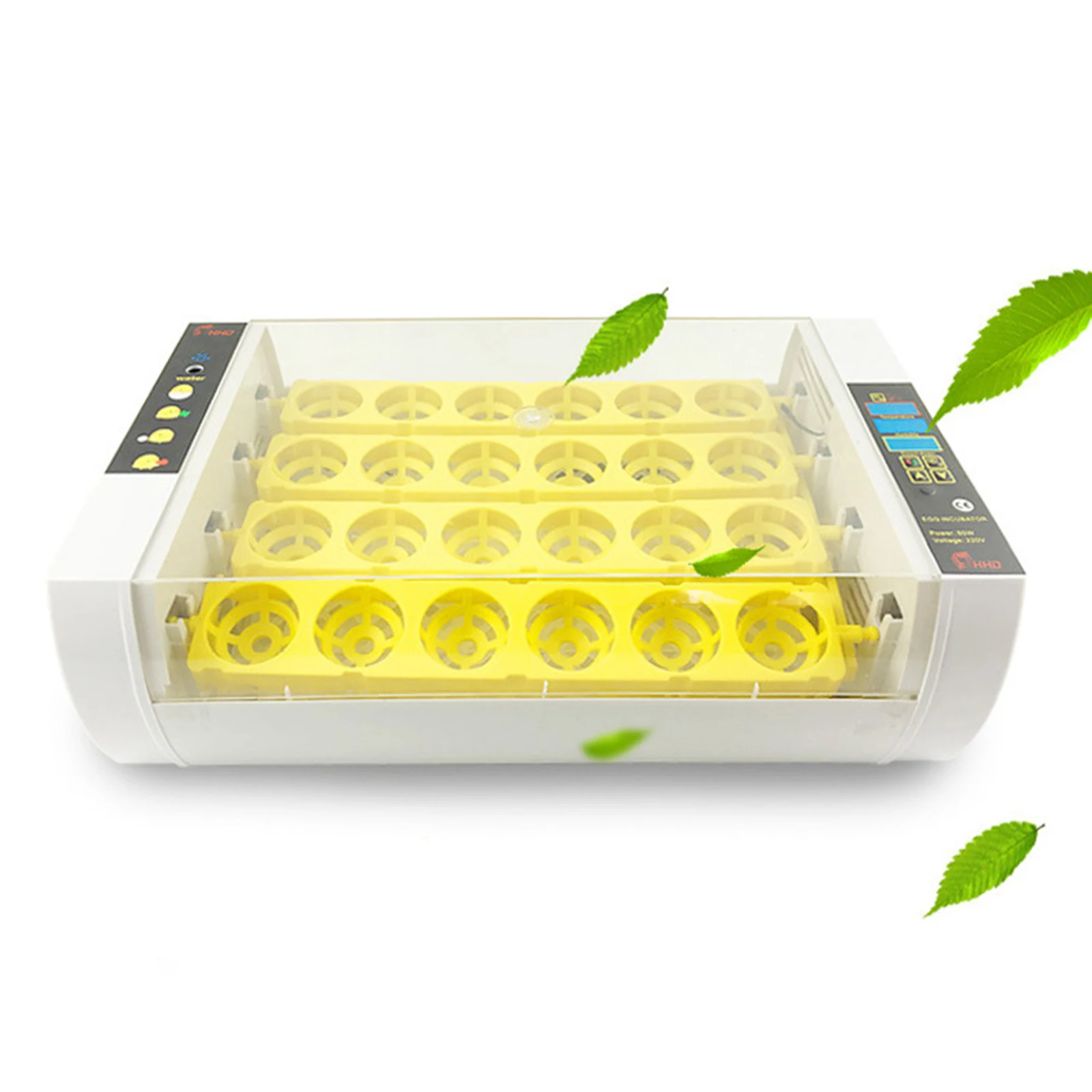 

24 Egg Incubator Automatic Digital Farm Duck Chicken Hatcher 360 Turning