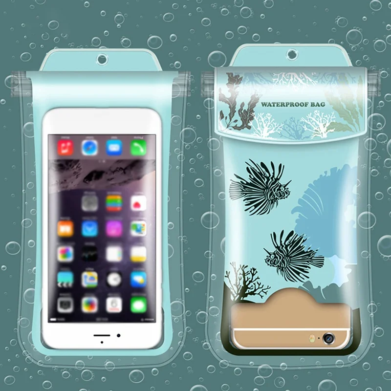 

Transparent Snorkeling Waterproof Phone Bag Outdoor Sports Phone Bag Diving Mobile Phone Bag