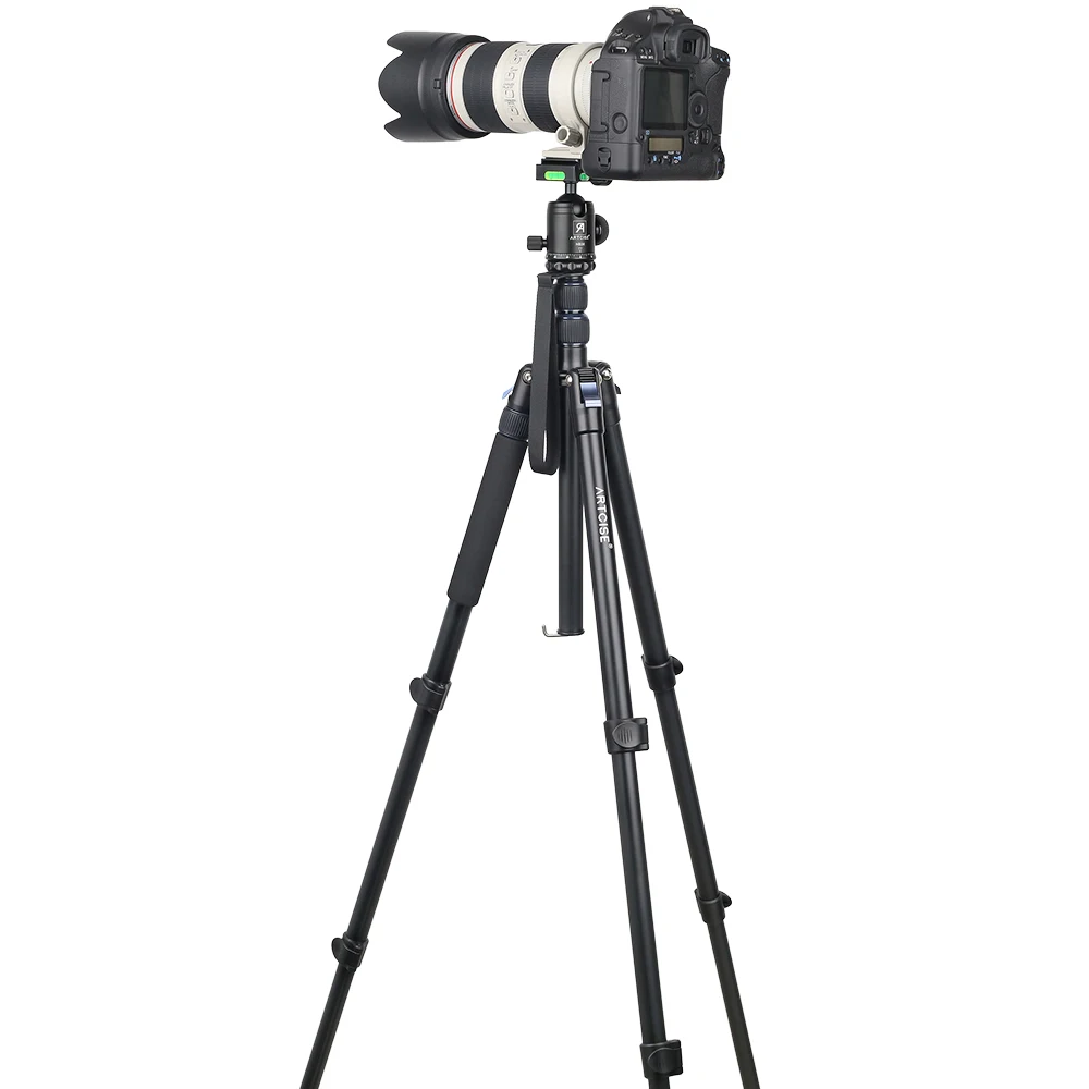

Профессиональный высокий штатив 201 см 79in макс. высота монопод подставка для DSLR камеры быстрая защелка замок CNC 36 мм большая шаровая Головка м...