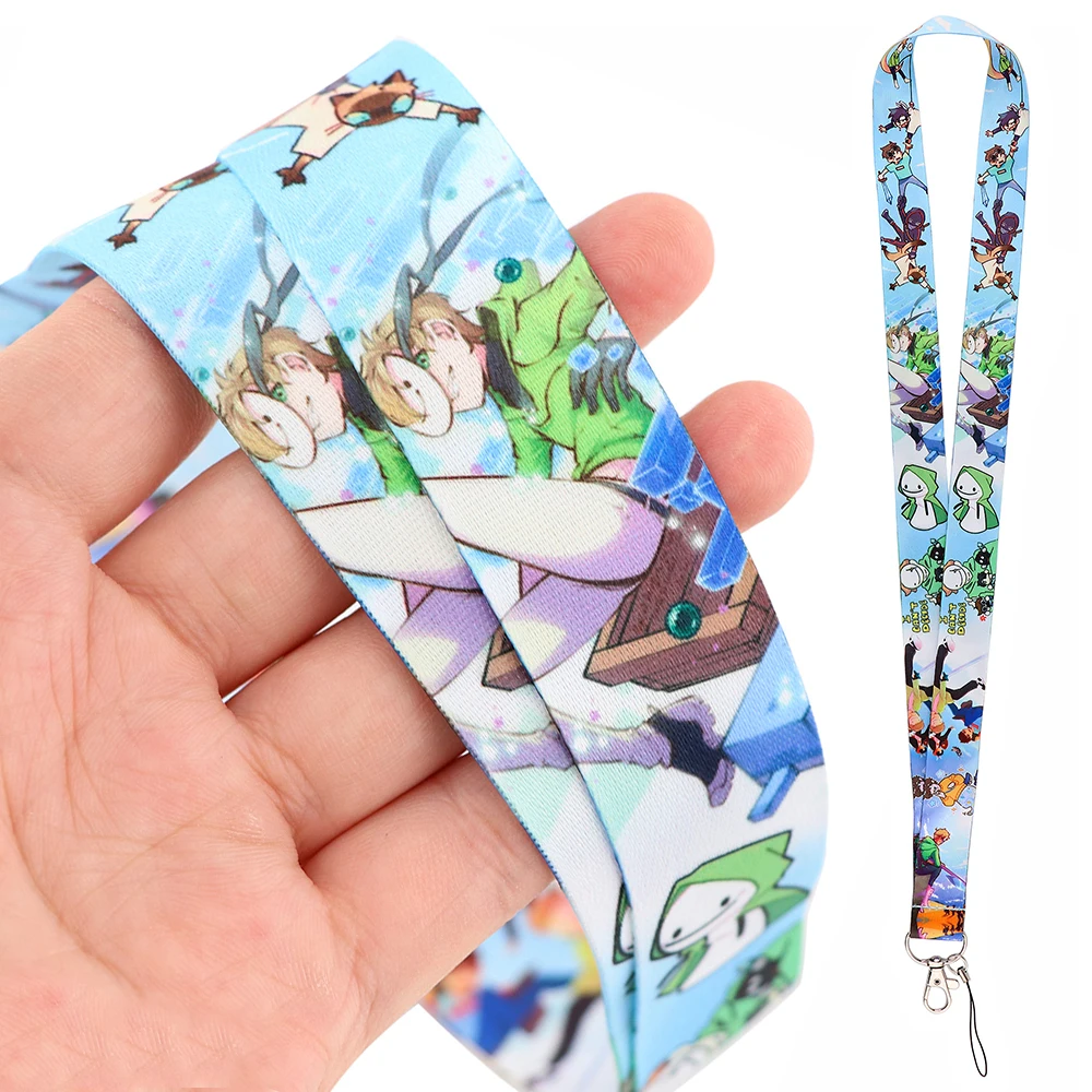 

DZ2515 Game Cute Lanyard for Keys Neck Strap lanyard Card ID Badge Holder Key Chain Key Holder Keyring Accessories Holiday Gift