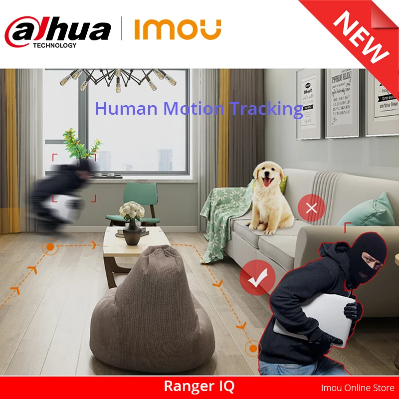 Dahua Imou Ranger IQ WIFI камера все подключенный AI шлюз IPC умное подключение к датчикам