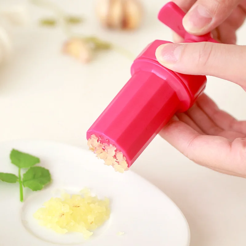 Высококачественный кухонный имбирь ручной для чеснока пресс поворотный резак