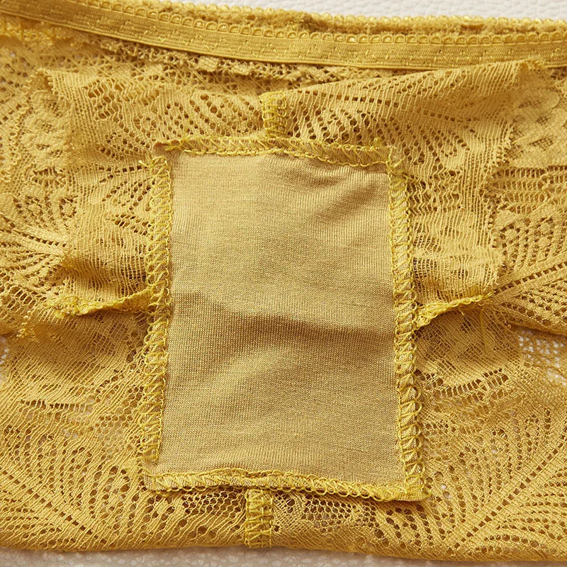 

SALSPOR Lace Underwear Set Women Sexy Push Up Thin Lingerie Sets Wireless Breathable Padded Female Bra Suit