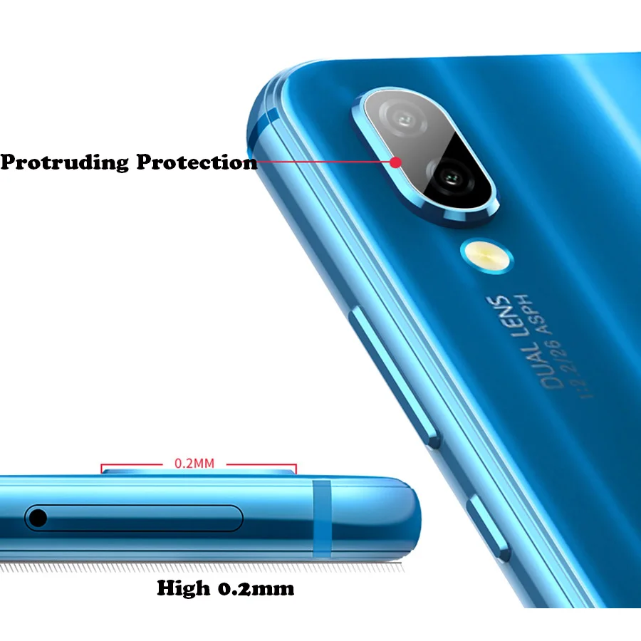 Закаленное стекло для камеры 2 шт. защитная пленка объектива Huawei P Smart 2019 Z Plus psmartz