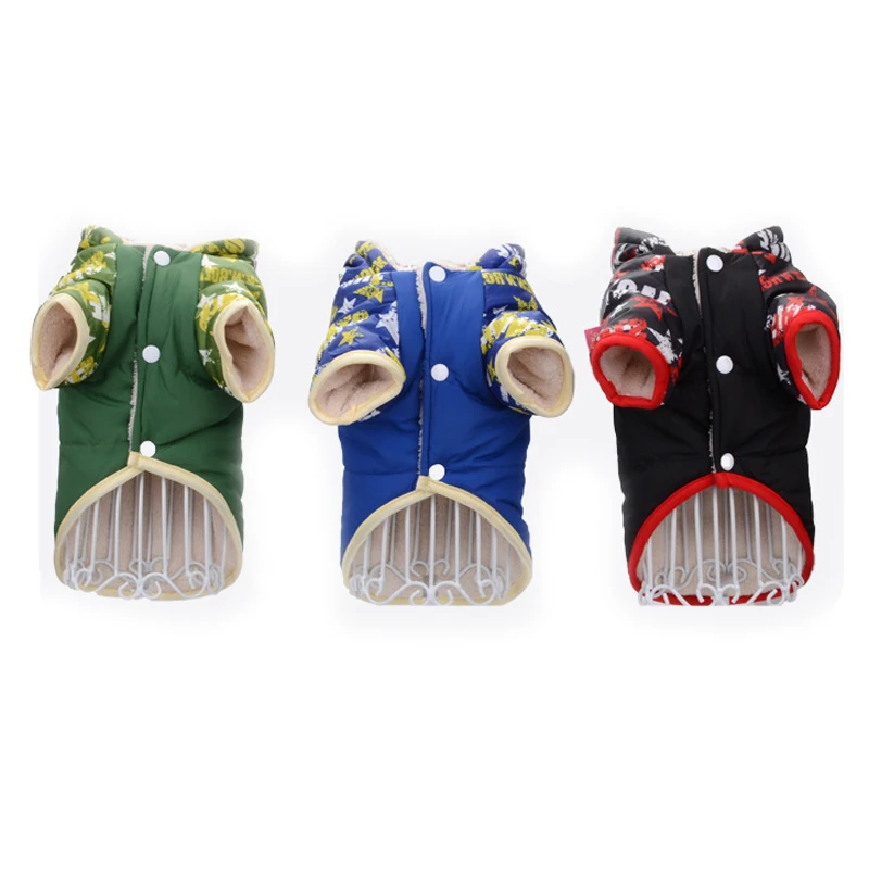Зимняя одежда для собак Winter Pet Dog Clothes Warm Fleece Down Jacket Waterproof Coat Hoodies For Chihuahua Small Medium Dogs Pets Puppy Clothing.