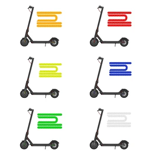 For Xiaomi Electric Scooter Reflective Strip Reflective Sticker for Xiaomi M365 Pro Scooter U-shaped Reflective Strip